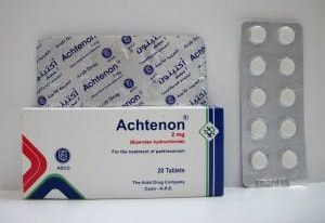 أكتينون أقراص لعلاج الشلل الرعاش والحركة المفرطة Achtenon Tablets  