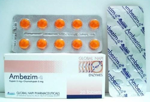 أمبيزيم أقراص مضاد الالتهابات المختلفة Ambezim Tablets