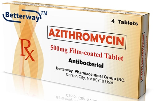 أزيثروميسين أقراص مضاد حيوى واسع المجال Azithromycin Tablets