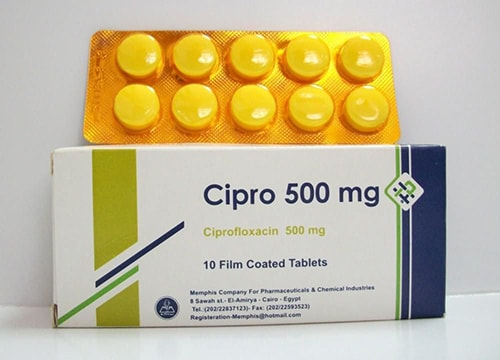سيبرو أقراص مضاد حيوى واسع المجال Cipro Tablets