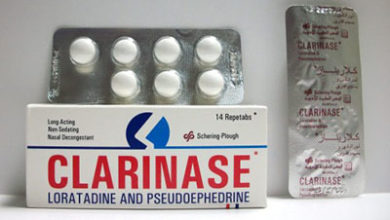 كلاريناز أقراص لعلاج نزلات البرد وحساسية الجيوب الانفية Clarinase Tablets