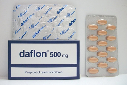 دافلون أقراص لعلاج البواسير ودوالي الساقين Daflon Tablets