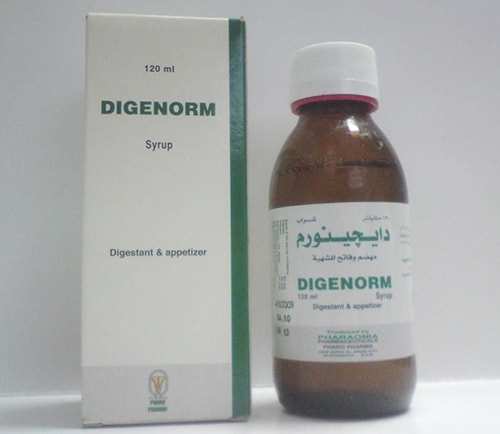 دايجينورم شراب مساعد للهضم وفاتح الشهية Digenorm Syrup