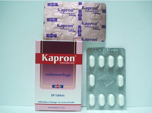 كابرون لوقف نزيف الدم وعلاج تأخر الدورة الشهرية Kapron