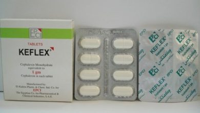 كيفليكس كبسولات مضاد حيوي لعلاج الالتهابات البكتيرية Keflex Capsules