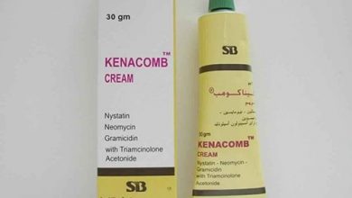 كيناكومب كريم لعلاج الالتهابات الجلدية والتسلخات Kenacomb Cream