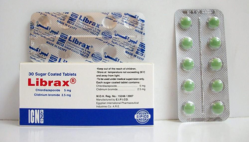 ليبراكس أقراص لعلاج القلق والتوتر وتشنجات القولون العصبى Librax Tablets