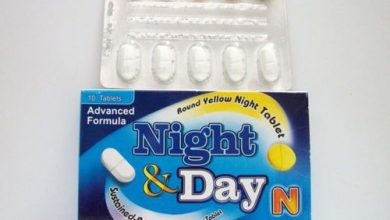 نايت آند داي إن أقراص لعلاج نزلات البرد والانفلونزا Night And Day N Tablets