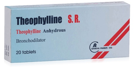 ثيوفيللين أقراص موسع للشعب الهوائية ولحالات الربو Theophylline Tablets