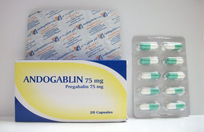 أندوجابلين كبسولات لعلاج إلتهابات الاعصاب Andogablin Capsules
