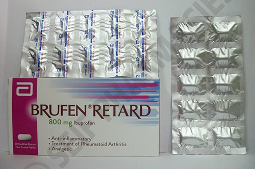 بروفين ريتارد أقراص مسكن للالم ومضاد للالتهابات Brufen Retard Tablets