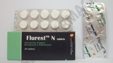 فلورست إن أقراص لعلاج نزلات البرد والانفلونزا Flurest N Tablets