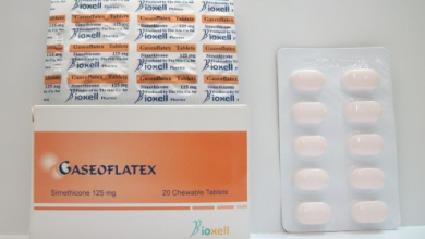 جاسيوفلاتيكس أقراص لعلاج الانتفاخ واضطرابات المعدة Gaseoflatex Tablets