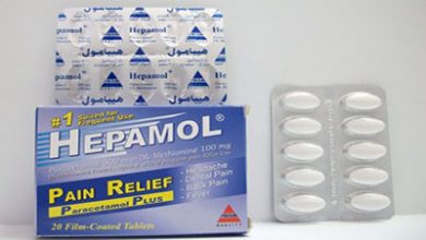 هيبامول أقراص مسكن للالم وخافض للحرارة Hepamol Tablets