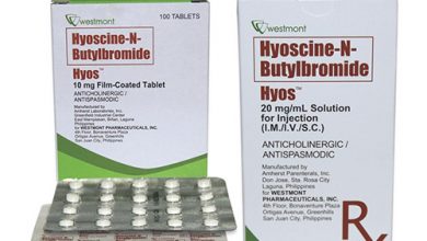 هيوسين بيوتيل بروميد أقراص لعلاج المغص وتقلصات المعدة Hyoscine Butylbromide Tablets