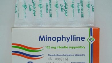 مينوفيللين أقماع موسع للشعب الهوائية Minophylline Suppositories