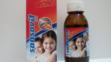 سانسوفيت شراب لعلاج نقص الفيتامينات والكالسيوم Sansovit Syrup