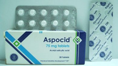 أسبوسيد أقراص مسكن للالم وخافض للحرارة Aspocid Tablets