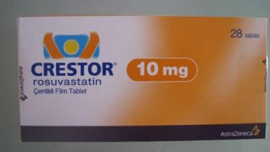كريستور أقراص لعلاج إرتفاع نسبة الكوليسترول فى الدم Crestor Tablets