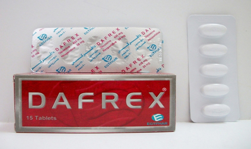 دافركس أقراص لعلاج وتقوية الأوعية الدموية Dafrex Tablets