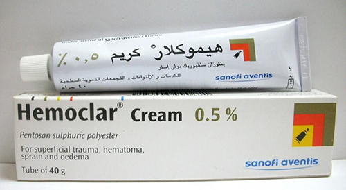 هيموكلار كريم لعلاج الكدمات والتورمات والالتواءات Hemoclar Cream