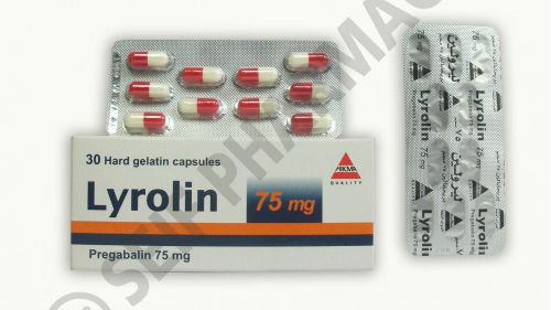 ليرولين كبسولات لعلاج نوبات الصرع وإلتهابات الأعصاب Lyrolin Capsules