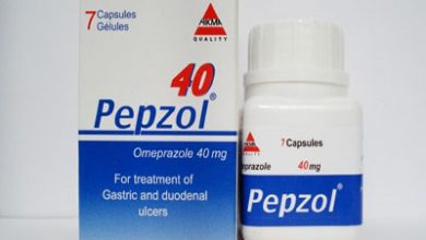 بيبزول كبسولات لعلاج قرحة المعدة والاثنى عشر Pepzol Capoules