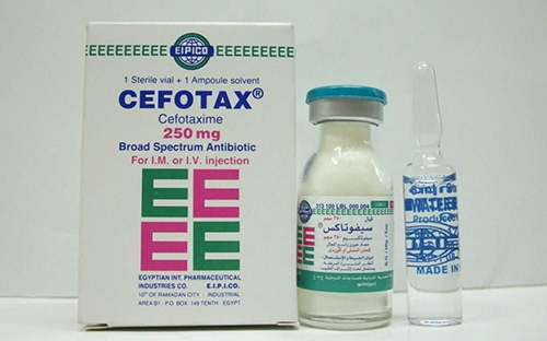 سيفوتاكس فيال حقن مضاد حيوى واسع المجال Cefotax Vial
