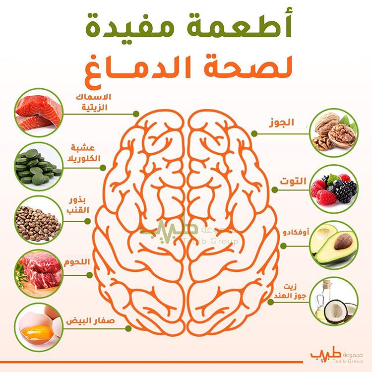 أطعمة مفيدة لصحة الدماغ
